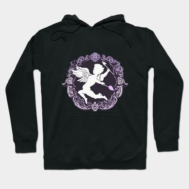 Mystical Cupid Silhouette No. 692 Hoodie by cornelliusy